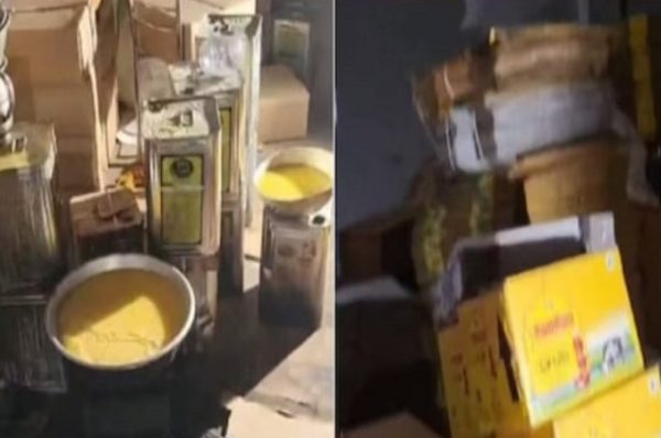 સુરત: બિનઆરોગ્યપ્રદ ઘીનો જથ્થો પકડાયો, ઘીમાં બાહ્ય ચરબી અને ટ્રાન્સ ફેટ એસિડ જેવા જોખમી તત્વો મળી આવ્યા