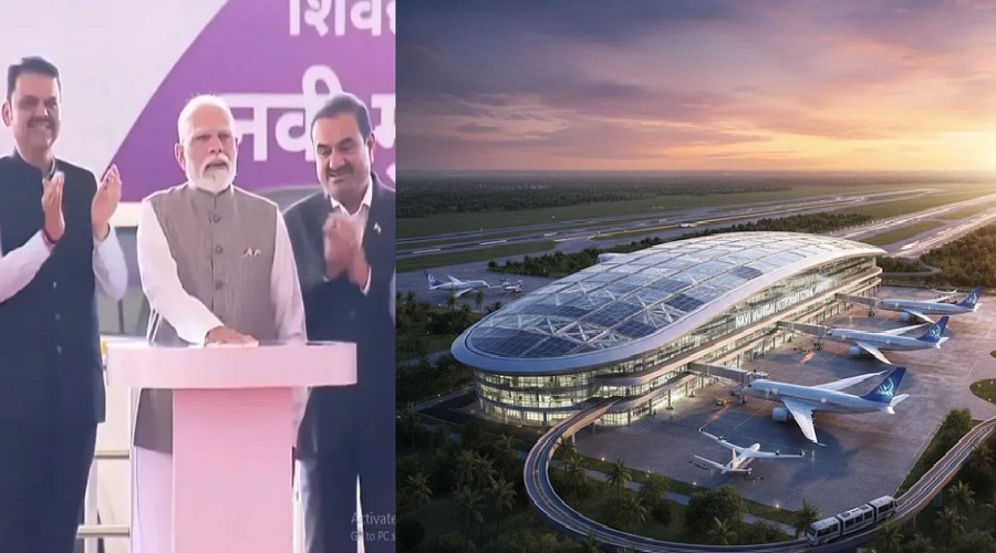 PM મોદીએ નવી મુંબઈ આંતરરાષ્ટ્રીય એરપોર્ટનું ઉદ્ઘાટન કર્યું, વિશ્વ કક્ષાની સુવિધાઓથી છે સજ્જ 