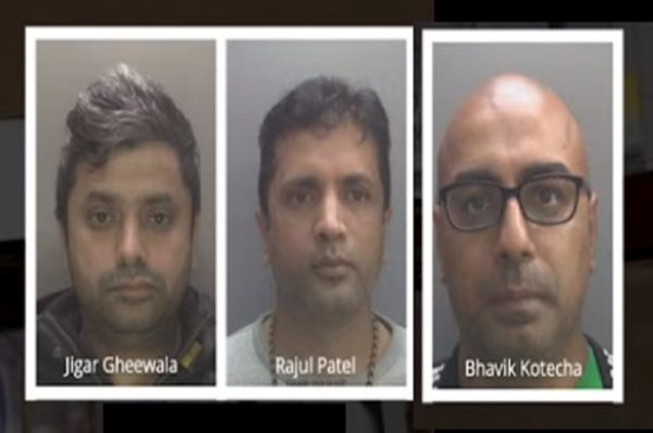 હવાલા કૌભાંડ: સુરતનાં જિગર ઘીવાલા, ભાવિક કોટેચા અને રાજુલ પટેલને 11 વર્ષની સજા ફટકારતી લંડનની કોર્ટ